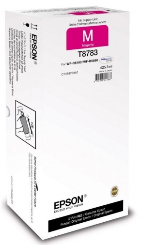 Картридж Epson WF-R5190/WF-R5690 magenta XXL (C13T878340) Картридж Epson WF-R5190/WF-R5690 magenta XXL (C13T878340)