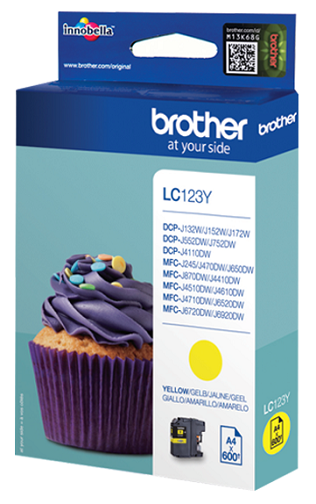 Картридж Brother MFC-J2310/J3520 Yellow 600стр. (LC563Y) Картридж Brother MFC-J2310/J3520 Yellow 600стр. (LC563Y)