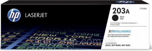 Картридж HP 203A CLJ M280/M281/M254 Black 1400стр. (CF540A) Картридж HP 203A CLJ M280/M281/M254 Black 1400стр. (CF540A)