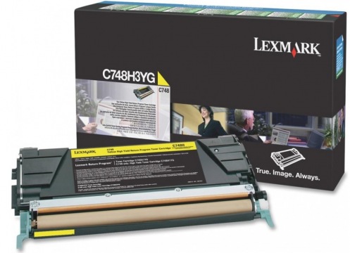 Картридж Lexmark C748 Bid Program Yellow 10k (C748H3YG) Картридж Lexmark C748 Bid Program Yellow 10k (C748H3YG)
