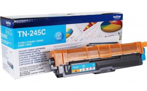 Тонер-картридж Brother TN245C Сyan (2 200стр) Тонер-картридж Brother TN245C Сyan (2 200стр)