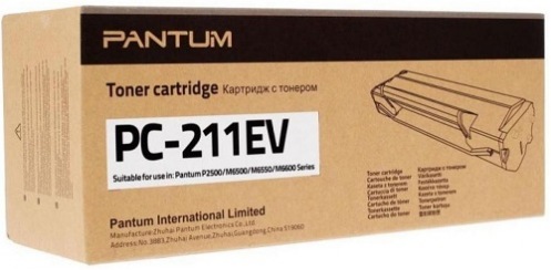 Картридж Pantum PC-211EV (1600стр) Картридж Pantum PC-211EV (1600стр)