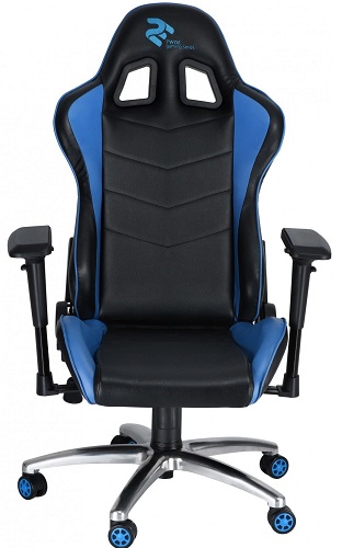 Кресло 2Е GC004 Black/Blue (2E-GC004BLB) Кресло 2Е GC004 Black/Blue (2E-GC004BLB)