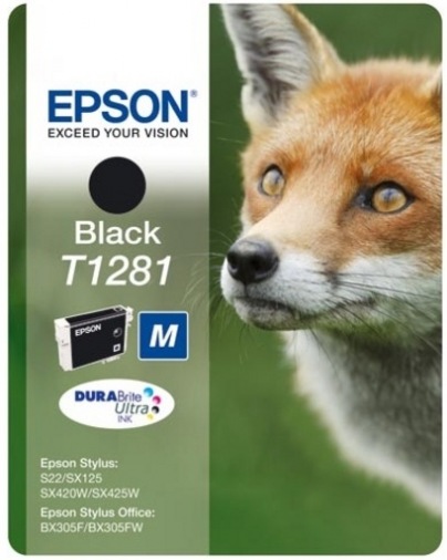 Картридж Epson St S22/SX125/SX130/SX420W/425W Black (C13T12814012) Картридж Epson St S22/SX125/SX130/SX420W/425W Black (C13T12814012)