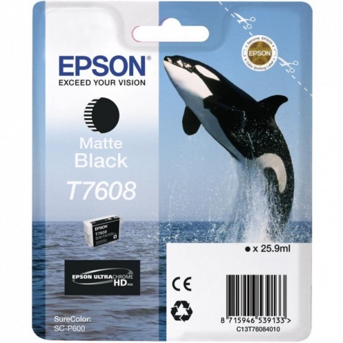 Картридж Epson SureColor SC-P600 matte black (C13T76084010) Картридж Epson SureColor SC-P600 matte black (C13T76084010)