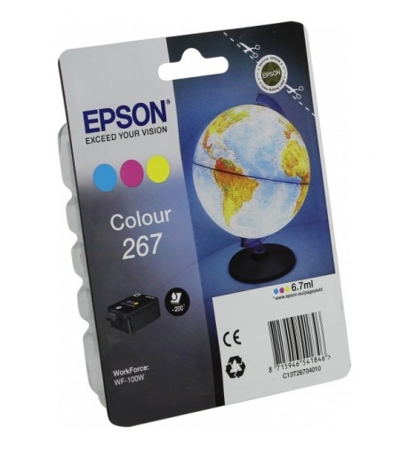 Картридж Epson WorkForce WF-100W Color (C13T26704010) Картридж Epson WorkForce WF-100W Color (C13T26704010)