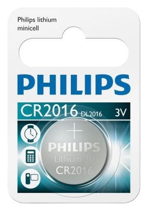 Батарейка PHILIPS Lithium CR2016 бл. Батарейка PHILIPS Lithium CR2016 бл.