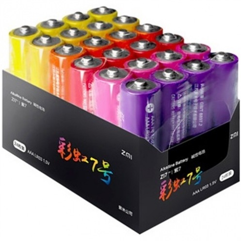 Батарейки ZMI Rainbow AAA batteries 24 шт. Батарейки ZMI Rainbow AAA batteries 24 шт.