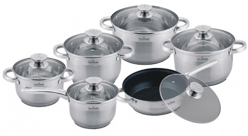 Набор посуды MAXMARK MK-3512А 12пр Набор посуды MAXMARK MK-3512А 12пр