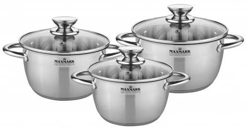 Набор посуды MAXMARK 6 пр. MK-VS8506A Набор посуды MAXMARK 6 пр. MK-VS8506A