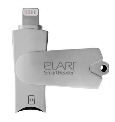 Картридер ELARI SmartReader USB 2.0 Flash Drive (ELSRSLV) Картридер ELARI SmartReader USB 2.0 Flash Drive (ELSRSLV)