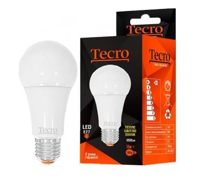 Лампа Tecro T-A60-11W-3K-E27 Лампа Tecro T-A60-11W-3K-E27
