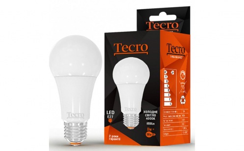 Лампа Tecro T-A60-11W-4K-E27 Лампа Tecro T-A60-11W-4K-E27