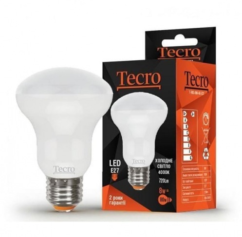 Лампа Tecro T-R63-8W-4K-E27 Лампа Tecro T-R63-8W-4K-E27