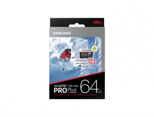 Карта памяти SAMSUNG 64GB microSDXC C10 UHS-I U3 Pro Plus SD Карта памяти SAMSUNG 64GB microSDXC C10 UHS-I U3 Pro Plus SD