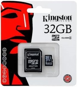 Карта памяти KINGSTON microSDHC 32 Гб Class 4 + adapter Карта памяти KINGSTON microSDHC 32 Гб Class 4 + adapter