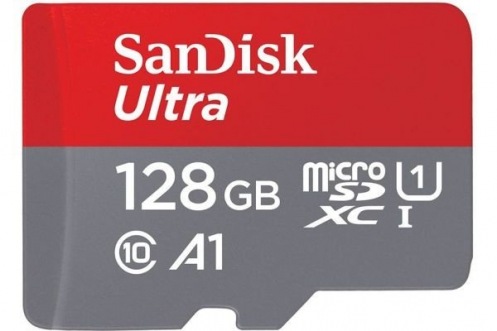 Карта памяти SanDisk 128GB microSDXC C10 UHS-I R100MB/s Ultra Карта памяти SanDisk 128GB microSDXC C10 UHS-I R100MB/s Ultra