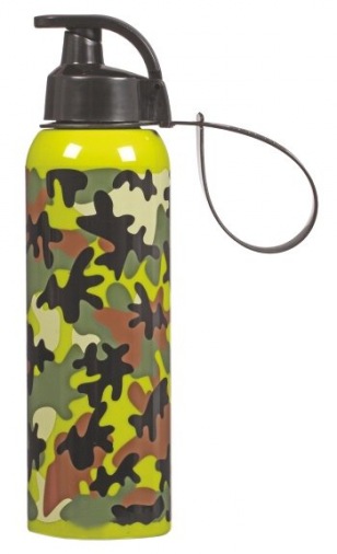 Бутылка для спорта HEREVIN Camouflage 0.75л Бутылка для спорта HEREVIN Camouflage 0.75л