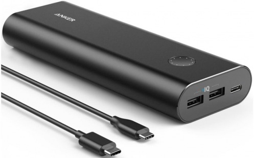 Универсальная мобильная батарея ANKER PowerCore+ 20100 USB-C V3 Black Универсальная мобильная батарея ANKER PowerCore+ 20100 USB-C V3 Black