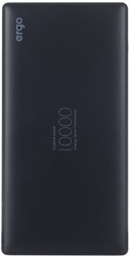 Универсальная мобильная батарея ERGO LP-83 10000 mAh Black Универсальная мобильная батарея ERGO LP-83 10000 mAh Black