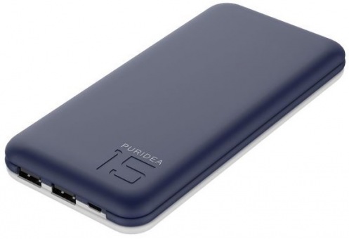 Внешний аккумулятор PURIDEA S3 15000mAh Blue/White Внешний аккумулятор PURIDEA S3 15000mAh Blue/White