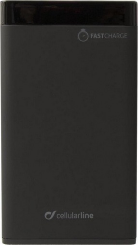 Внешний аккумулятор Cellularline Manta 8000 Pro QC 3.0 Black Внешний аккумулятор Cellularline Manta 8000 Pro QC 3.0 Black