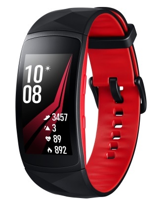 Фитнес браслет SAMSUNG Gear Fit2 Pro (S) BLACK (SM-R365NZKNSEK) Фитнес браслет SAMSUNG Gear Fit2 Pro (S) BLACK (SM-R365NZKNSEK)