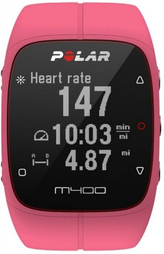 Фитнес-браслет POLAR M400 HR + GPS for Android/iOS Pink (90057194) Фитнес-браслет POLAR M400 HR + GPS for Android/iOS Pink (90057194)