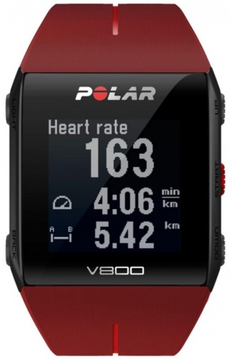 Фитнес-браслет POLAR V800 HR Red (90060774) Фитнес-браслет POLAR V800 HR Red (90060774)