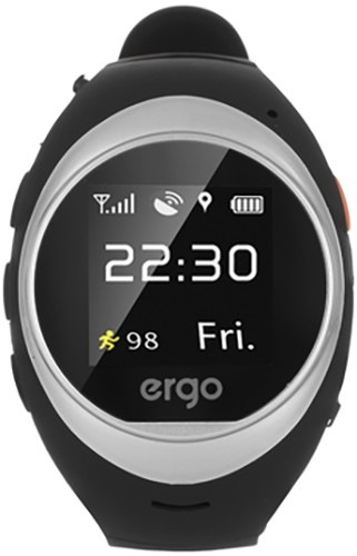 Часы детские ERGO A010 GPS Tracker Advanced Siver Часы детские ERGO A010 GPS Tracker Advanced Siver