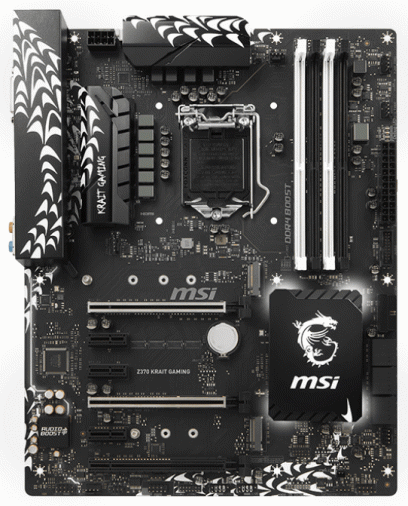 Материнская плата MSI Z370 KRAIT GAMING (s1151, Z370) ATX Материнская плата MSI Z370 KRAIT GAMING (s1151, Z370) ATX