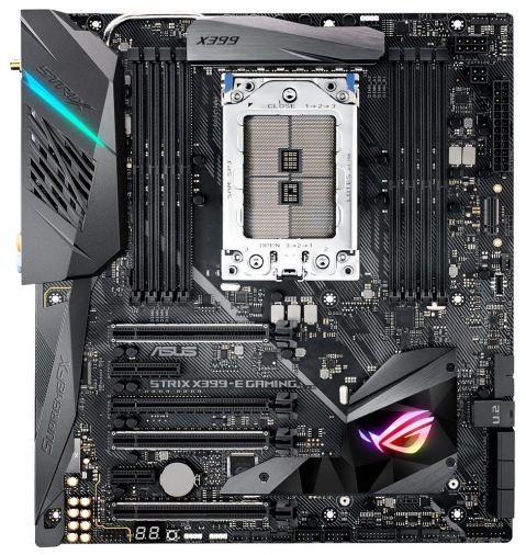 Материнcкая плата ASUS ROG STRIX X399-E GAMING (sTR4, X399) EATX Материнcкая плата ASUS ROG STRIX X399-E GAMING (sTR4, X399) EATX