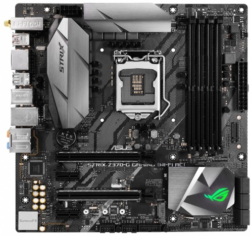 Материнcкая плата ASUS ROG STRIX Z370-G GAMING WI-FI AC (s1151, Z370) ATX Материнcкая плата ASUS ROG STRIX Z370-G GAMING WI-FI AC (s1151, Z370) ATX