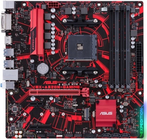 Материнская плата Asus EX-A320M-GAMING (AM4 A320) mATX Материнская плата Asus EX-A320M-GAMING (AM4 A320) mATX