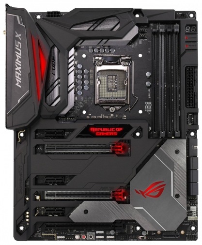 Материнcкая плата ASUS MAXIMUS X CODE (s1151, Z370) ATX Материнcкая плата ASUS MAXIMUS X CODE (s1151, Z370) ATX