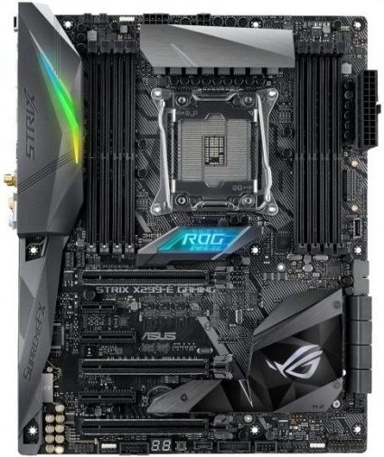 Материнcкая плата ASUS STRIX X299-E GAMING (s2066, X299) ATX Материнcкая плата ASUS STRIX X299-E GAMING (s2066, X299) ATX
