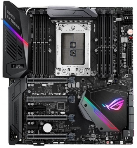 Материнcкая плата ASUS ROG ZENITH EXTREME (sTR4, X399) EATX Материнcкая плата ASUS ROG ZENITH EXTREME (sTR4, X399) EATX