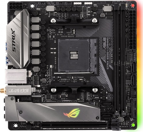 Материнcкая плата Asus STRIX-B350-I-GAMING (sAM4 B350) mITX Материнcкая плата Asus STRIX-B350-I-GAMING (sAM4 B350) mITX