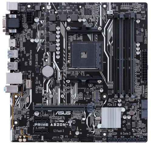 Материнская плата Asus PRIME A320M-A (AM4 A320) mATX Материнская плата Asus PRIME A320M-A (AM4 A320) mATX