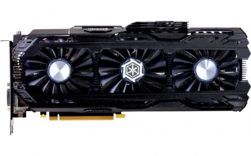 Видеокарта Inno3D GeForce GTX1080TI 11GB (C108T4C-1SDN-Q6MNX) Видеокарта Inno3D GeForce GTX1080TI 11GB (C108T4C-1SDN-Q6MNX)