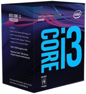 Процессор Intel Core i3-8100 BX80684I38100 (s1151, 3.6Ghz) BOX Процессор Intel Core i3-8100 BX80684I38100 (s1151, 3.6Ghz) BOX