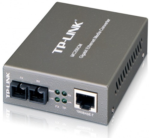 Медиаконвертер многомодовый TP-LINK MC200CM Gigab Медиаконвертер многомодовый TP-LINK MC200CM Gigab