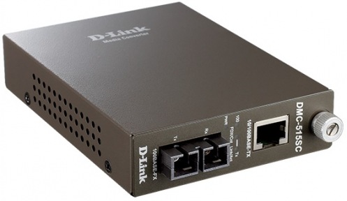 Медиаконвертер D-Link DMC-515SC 100BaseTX to SM Fi Медиаконвертер D-Link DMC-515SC 100BaseTX to SM Fi