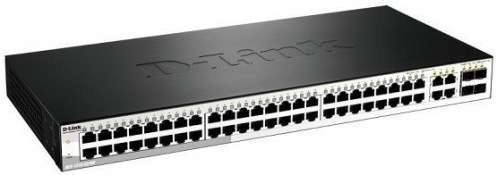 Коммутатор D-Link DES-1210-52/ME 48xFE, 4x1GE/SFP Коммутатор D-Link DES-1210-52/ME 48xFE, 4x1GE/SFP
