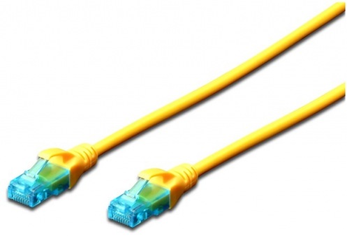 Патч-корд DIGITUS Professional CAT 5e U/UTP (DK-1511-010/Y) желтый Патч-корд DIGITUS Professional CAT 5e U/UTP (DK-1511-010/Y) желтый