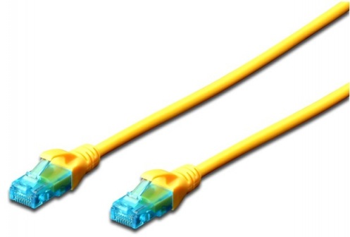Патч-корд DIGITUS Professional CAT 5e U/UTP (DK-1511-005/Y) желтый Патч-корд DIGITUS Professional CAT 5e U/UTP (DK-1511-005/Y) желтый