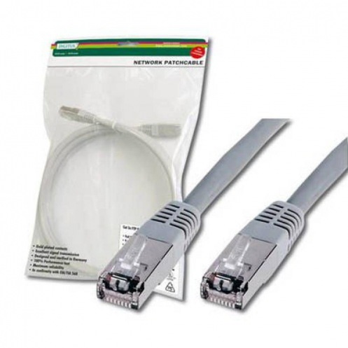 Патч-корд DIGITUS cat.5e, SF-UTP, 1м, AWG 26/7, серого цвета (DK-1531-010) Патч-корд DIGITUS cat.5e, SF-UTP, 1м, AWG 26/7, серого цвета (DK-1531-010)
