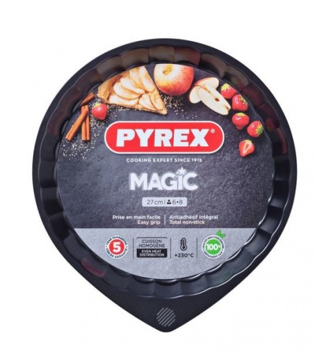 Форма PYREX MAGIC 27см вол.борт MG27BN6 Форма PYREX MAGIC 27см вол.борт MG27BN6