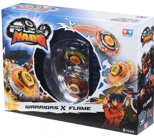 Волчок Auldey Infinity Nado Сплит Battle Buddha и Blast Flame с устройством старта Волчок Auldey Infinity Nado Сплит Battle Buddha и Blast Flame с устройством старта