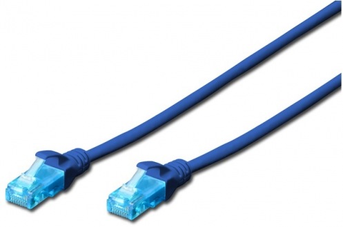 Патч-корд DIGITUS Professional CAT 5e U/UTP (DK-1511-005/B) синий Патч-корд DIGITUS Professional CAT 5e U/UTP (DK-1511-005/B) синий